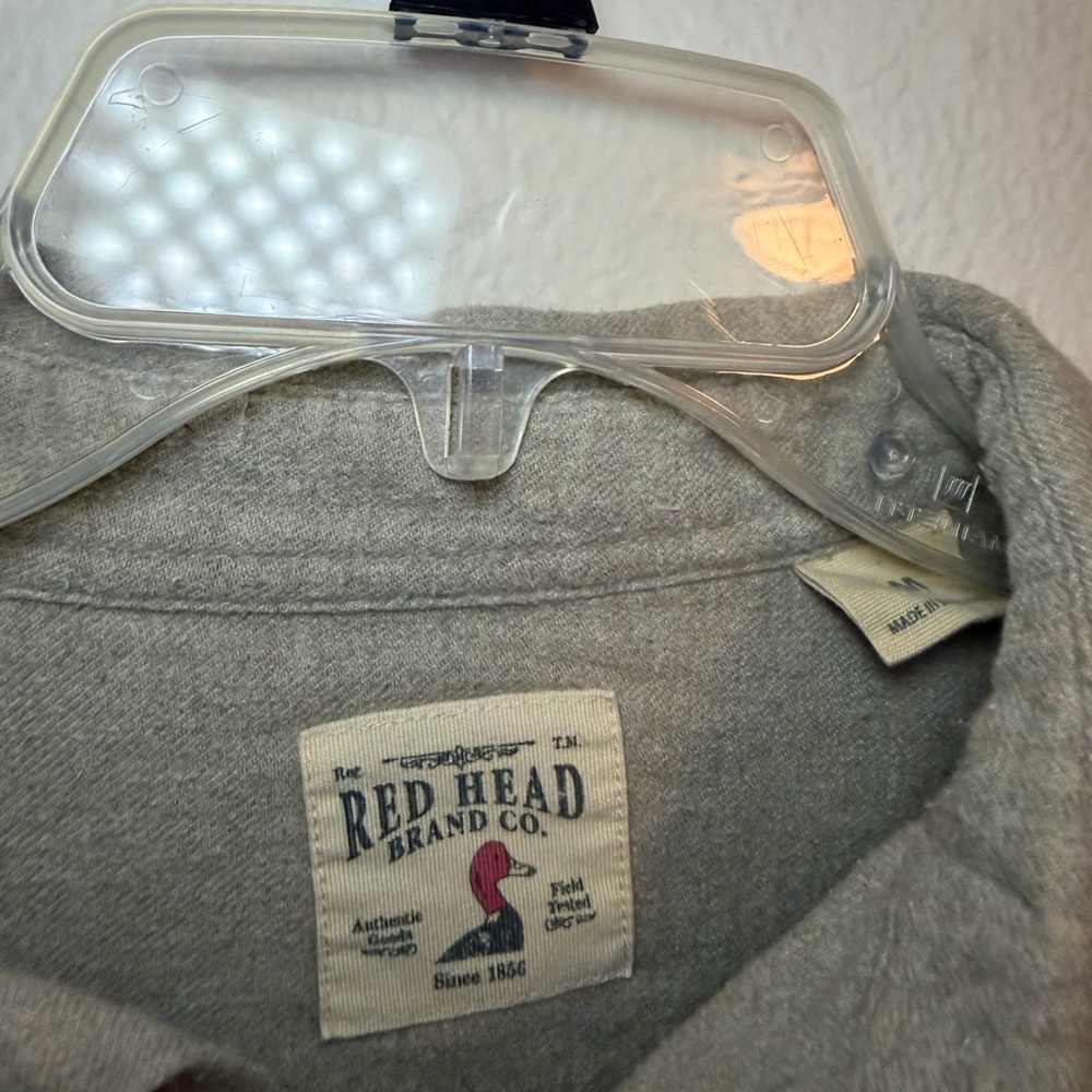 RedHead Gray Button-Up Shirt - Picture 3 of 5